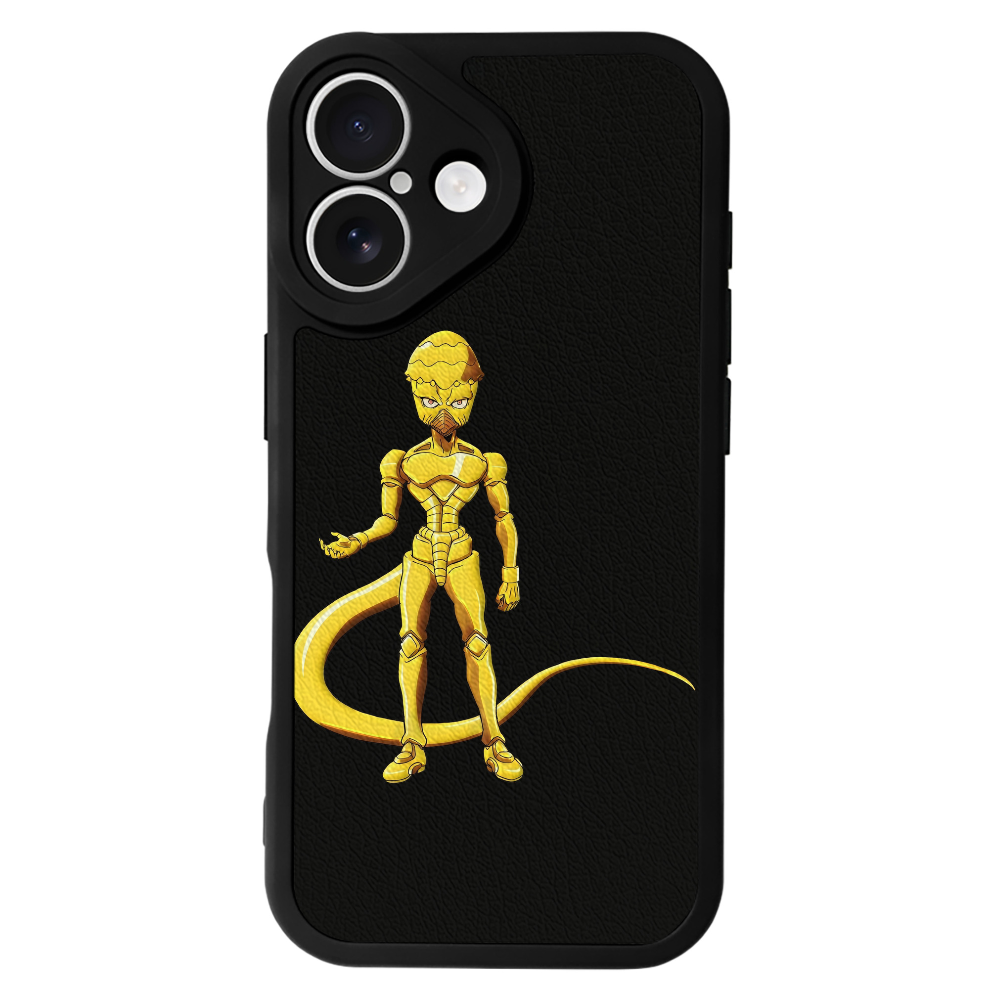 （画像用） ジョジョの奇妙な冒険 おといし あきら JoJo's Bizarre Adventure Akira Otoishi 【iPhone 16シリーズ対応】シリコンスマホケース（レザー調） 材質：シリコン
